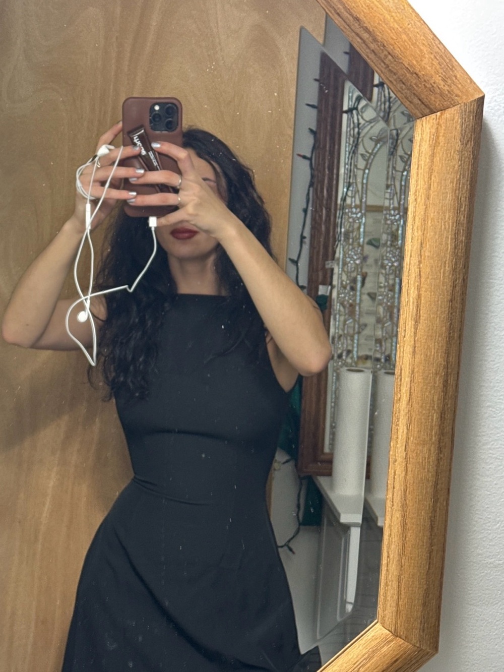 Classic Black Sleeveless Fit-and-Flare Dress